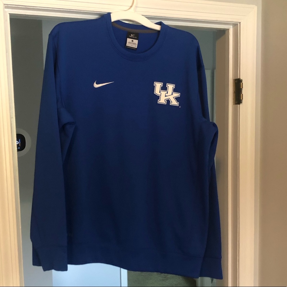 Kentucky Men's Large Thermal Crewneck Sweatshirt